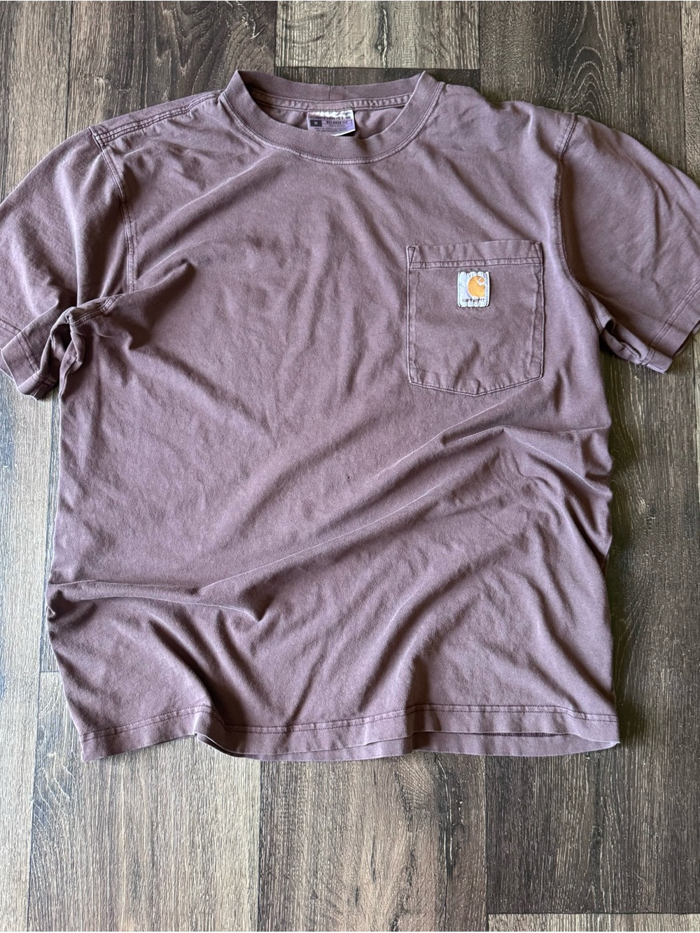 Carhartt Short Sleeve Pocket Tee in Faded Brown